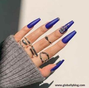 How to Get the Perfect Royal Blue Ombre Nails